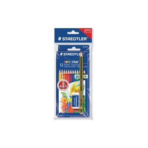 STAEDTLER Noris Club 144 Set - Black - Blue - Bordeaux -...