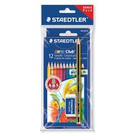 STAEDTLER Noris Club 144 Set - Black - Blue - Bordeaux - Brown - Green - Light Blue - Light Green - Orange - Peach - Red - Violet - Yellow - 13 pc(s)