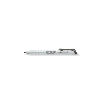 STAEDTLER Lumocolor 768 - Black - Bullet tip - Black,White - Medium - 3 mm - Glass,Hardwood,Leather,Metal,Paper,Stone