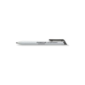 STAEDTLER Lumocolor 768 - Black - Bullet tip -...