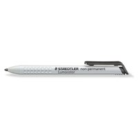 STAEDTLER Lumocolor 768 - Nero - Tipo di punta - Nero - Bianco - Medio - 3 mm - Vetro - In legno duro - Pelle - Metallo - Carta - Pietra