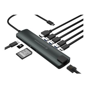 Conceptronic DONN06G - Dockingstation - USB-C 3.1 Gen 1