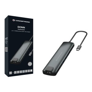 Conceptronic DONN06G - Dockingstation - USB-C 3.1 Gen 1