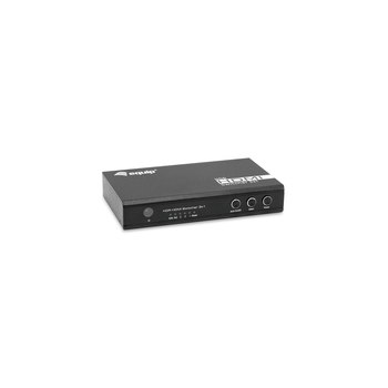 Equip 332725 - HDMI - Black - Aluminium - 60 Hz - 3840 x 2160 - 7.1 channels