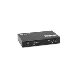 Equip 332725 - HDMI - Black - Aluminium - 60 Hz - 3840 x...
