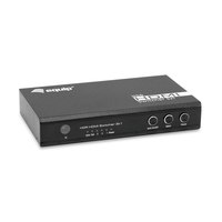 Equip 332725 - HDMI - Black - Aluminium - 60 Hz - 3840 x 2160 - 7.1 channels