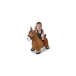 JAMARA Hopping animal horse brown with pump - Indoor -...