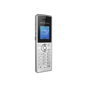 Grandstream WP810 - IP Phone - Black - Metallic - Wireless handset - 2 lines - 2.4/5 GHz - TFT