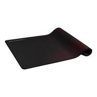 ASUS ROG Strix Scabbard II - Nero - Rosso - Immagine - Tessuto - Gomma - Barra appoggiaferro antiscivolo - Tappetino per mouse per gioco da computer