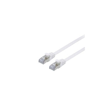 Equip 607610 - 1 m - Cat6a - U/FTP (STP) - RJ-45 - RJ-45 - White