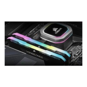 CORSAIR Vengeance RGB PRO SL - DDR4 - Kit - 32 GB: 2 x 16 GB - DIMM 288-PIN - 3200 MHz / PC4-25600 - CL16 - 1.35 V - ungepuffert - non-ECC - Schwarz