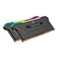 CORSAIR Vengeance RGB PRO SL - DDR4 - Kit - 16 GB: 2 x 8 GB - DIMM 288-PIN - 3200 MHz / PC4-25600 - CL16 - 1.35 V - ungepuffert - non-ECC - Schwarz