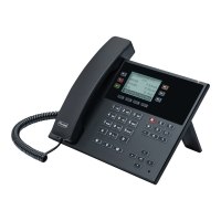 Auerswald COMfortel D-110 - IP Phone - Nero - Cornetta cablata - Plastica - Parete - 3 linee