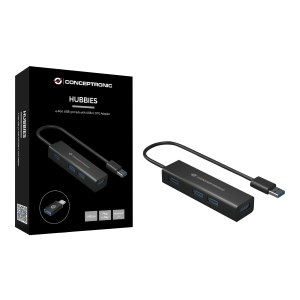 Conceptronic HUBBIES06B - USB 3.2 Gen 1 (3.1 Gen 1)...