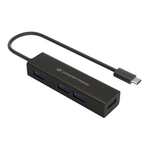 Conceptronic HUBBIES07B - Hub - 4 x SuperSpeed USB 3.0 -...