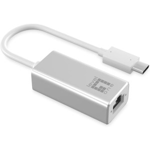 LevelOne Adattatore USB-C -> RJ45 10/100/1000 0,15 m -...