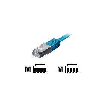 Equip 605536 - 10 m - Cat6 - S/FTP (S-STP) - RJ-45 - RJ-45 - Blu