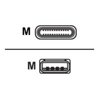 Equip USB Kabel 3.2 A -> C St/St 1.0m weiß - Cavo - Digitale/dati