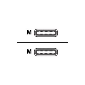 Equip USB-Kabel - USB-C (M) zu USB-C (M) - USB 2.0