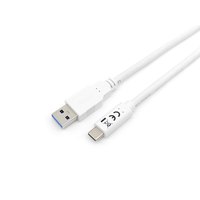 Equip USB Kabel 3.2 A -> C St/St 2.0m 3A weiß - Cable - Digital