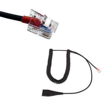 Gequdio RJ-Kabel kompat. mit Yealink Snom Avaya Grandstream