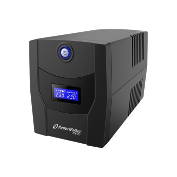 PowerWalker Basic VI 2200 STL FR - USV - Wechselstrom 162 - 290 V - 1320 Watt - 2200 VA - 9 Ah - USB - Ausgangsanschlüsse: 4