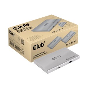 Club 3D Thunderbolt 4 Portable 5-in-1 Hub with Smart Power