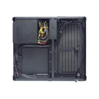 Fractal Design Node 202 - Kompaktes Chassis - Mini-ITX 450 Watt (SFX12V) - Schwarz - USB/Audio