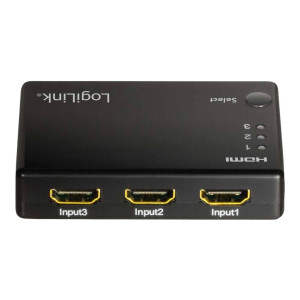 LogiLink HD0042 HDMI Switch 3x1-Port 1080p/60 Hz HDCP CEC RC