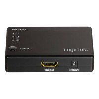 LogiLink HD0042 HDMI Switch 3x1-Port 1080p/60 Hz HDCP CEC RC