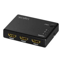 LogiLink HD0042 HDMI Switch 3x1-Port 1080p/60 Hz HDCP CEC RC