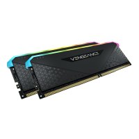 CORSAIR Vengeance RGB RS - DDR4 - Kit - 32 GB: 2 x 16 GB - DIMM 288-PIN - 3200 MHz / PC4-25600 - CL16 - 1.35 V - ungepuffert - non-ECC - Schwarz