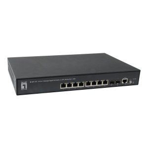 LevelOne GEP-1061 - Switch - gestito - 8 x 10/100/1000...