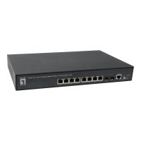 LevelOne GEP-1061 - Switch - managed - 8 x 10/100/1000 (PoE+) + 2 x SFP - Desktop - PoE+ (125 W)