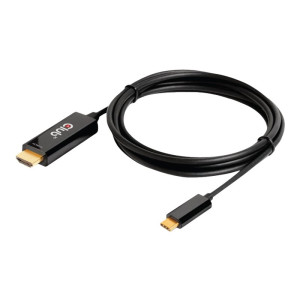 Club 3D Adapterkabel - HDMI männlich zu 24 pin USB-C männlich - 1.8 m - aktiv, unterstützt 4K 60 Hz (4096 x 2160)