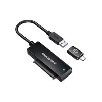 GrauGear USB 3.2 Adapterkabel Type-C & Type-A 2.5" SATA retail - Digital