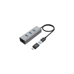 GrauGear USB-HUB 4x USB 3.0 Ports Type-A retail