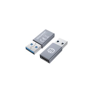 GrauGear G-AD-CTA-10G - USB-A - USB-C - Silber