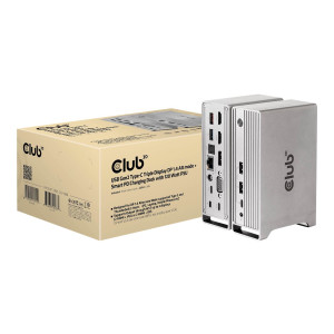 Club 3D Dockingstation - USB-C - VGA, 2 x HDMI, DP