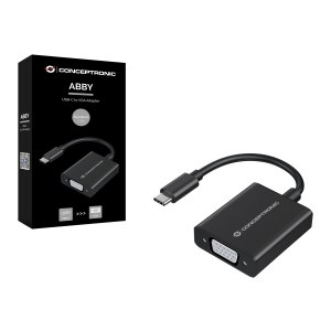 Conceptronic Adapter VGA -> USB-C 1080P60Hz 0.15m -...