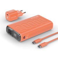 RealPower Powerbank PB-20000 Power Pack Orange