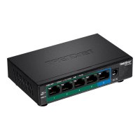 TRENDnet TPE TG52 - Switch - 4 x 10/100/1000 (PoE+)