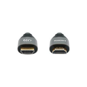 Manhattan 355940 HDMI-Kabel 2 m HDMI Typ A Standard Schwarz - Cavo - Digitale/display/video