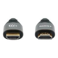 Manhattan 355940 HDMI-Kabel 2 m HDMI Typ A Standard Schwarz - Cavo - Digitale/display/video