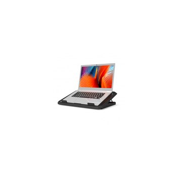 PORT Designs PORT Ergonomic Cooler Pro - Notebook-Lüfter - mit 2-Port-USB-Hub - 43.2 cm (17")