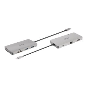 Club 3D USB Gen1 Type-C 9-in-1 hub - Dockingstation