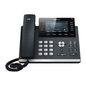 Yealink SIP-T46U - VoIP-Telefon mit Rufnummernanzeige