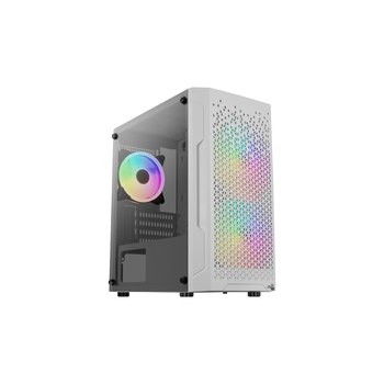 AEROCOOL ADVANCED TECHNOLOGIES Aerocool Trinity Mini - Mini Tower - PC - Weiß - micro ATX - Mini-ITX - ABS - SPCC - Gaming - 206.5 x 385 x 353.4mm - 3x Fans RGB - White