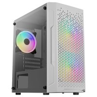 AEROCOOL ADVANCED TECHNOLOGIES Aerocool Trinity Mini - Mini Tower - PC - Weiß - micro ATX - Mini-ITX - ABS - SPCC - Gaming - 206.5 x 385 x 353.4mm - 3x Fans RGB - White