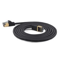 WANTEC Extra dünnes CAT7 SSTP Patchkabel - 10 m - Cat7 - S/FTP (S-STP) - RJ-45 - RJ-45